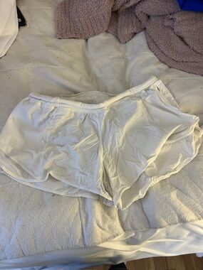 lululemon athletica White Athletic Shorts